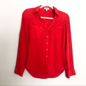 Express Red Portofino Shirt